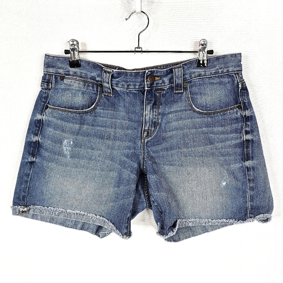 J. Crew Factory Denim Blue Jean Women's Shorts - Picture 1 of 5